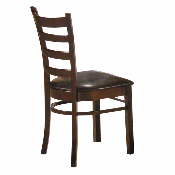 2 Piece Black Dining Chair C-1062