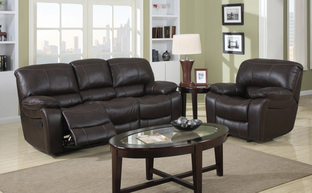 Grey Recliner Sofa Collection T-1150