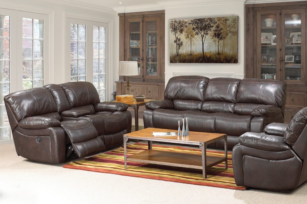Grey Recliner Sofa Collection T-1155