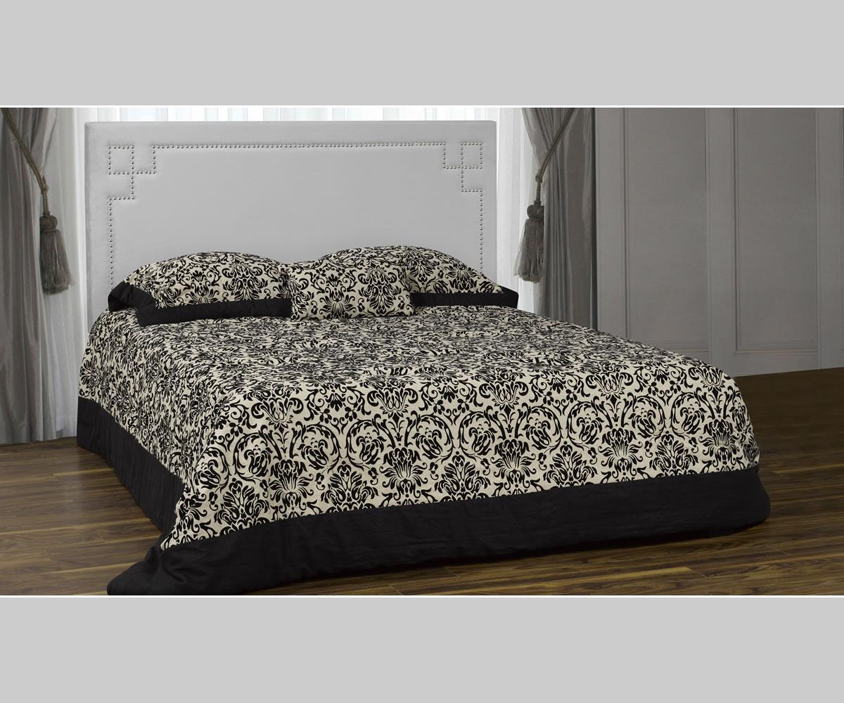 Felicita Bed Collection Grey 8088