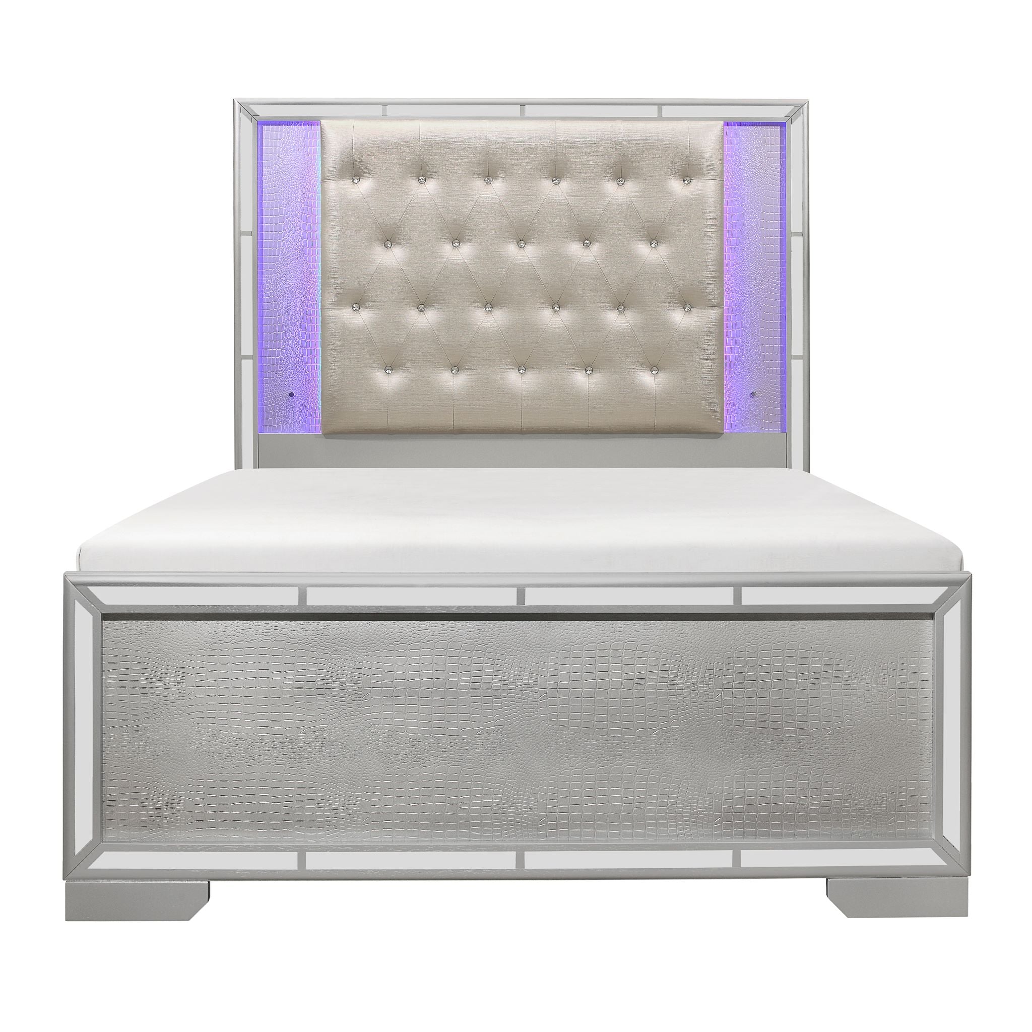 Silver Aveline Bedroom Collection 1428SV