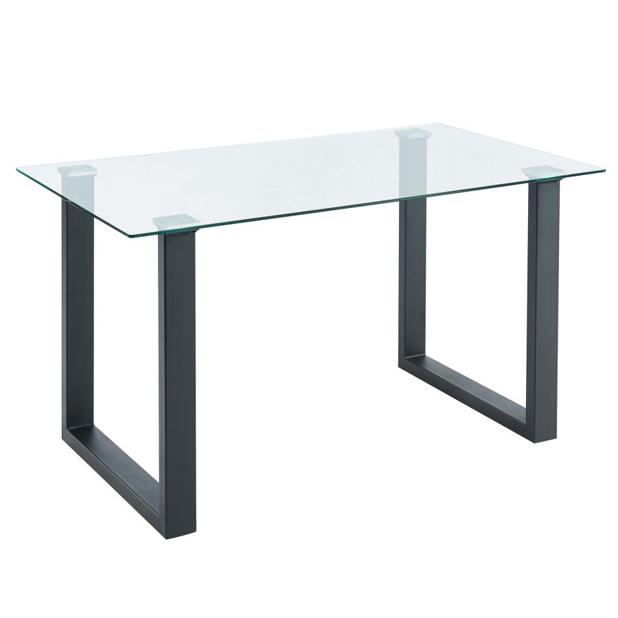 Franco Rectangular Dining Table in Black 201-454BK