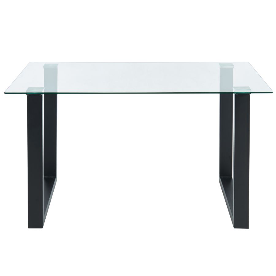 Franco Rectangular Dining Table in Black 201-454BK