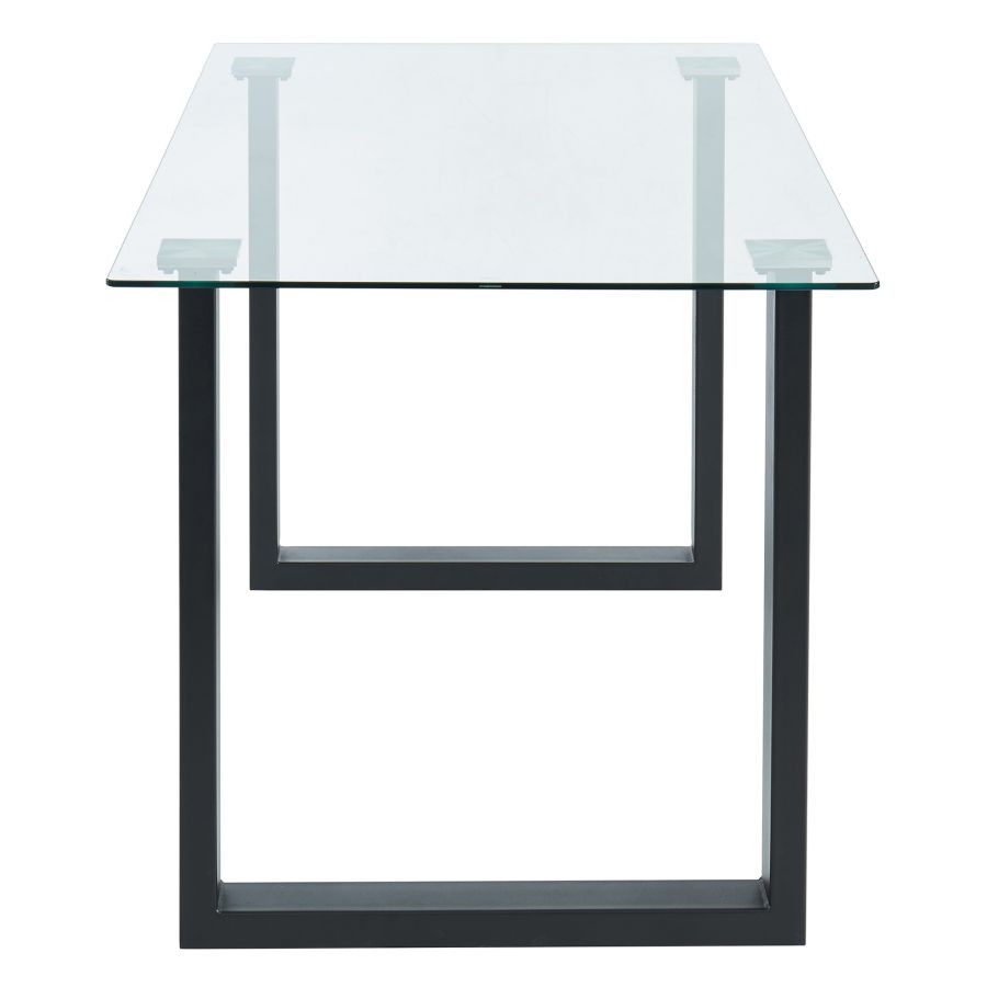 Franco Rectangular Dining Table in Black 201-454BK