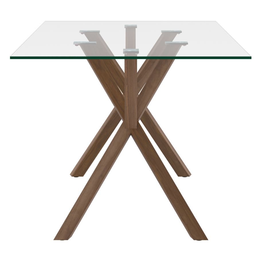 Stark Rectangular Dining Table in Walnut 201-535WAL