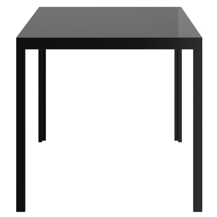 Contra Rectangular Dining Table in Black 201-843BK