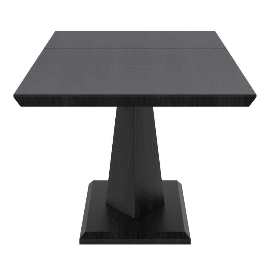 Eclipse Dining Table with Extension in Black 201-860BLK