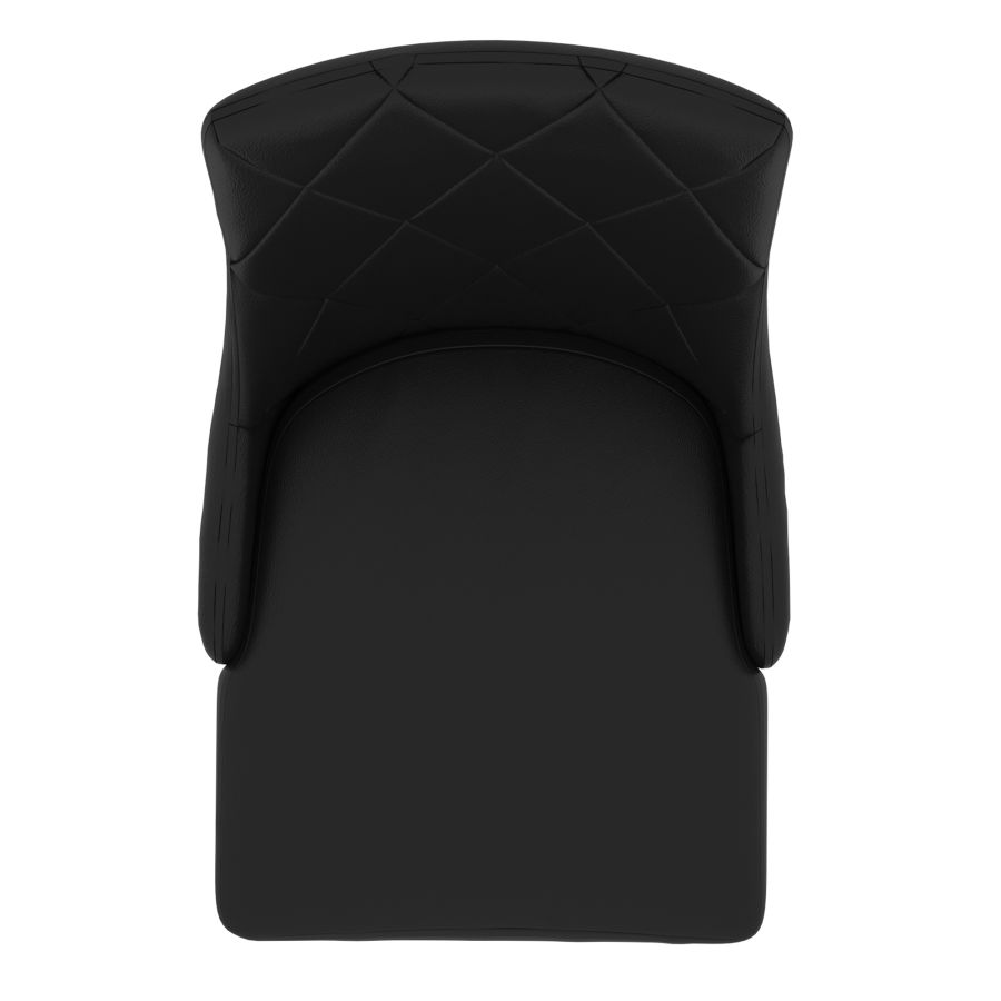 Antoine Side Chair, Set of 2, in Black 202-573BK