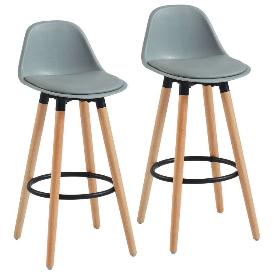 Diablo 26'' Counter Stool, set of 2 in Grey 203-352GY
