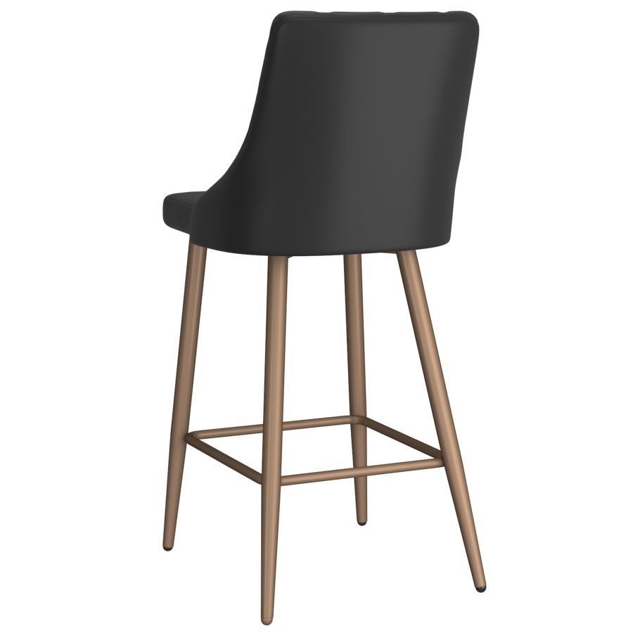 Antoine 26" Counter Stool, Set of 2, in Black 203-573BK