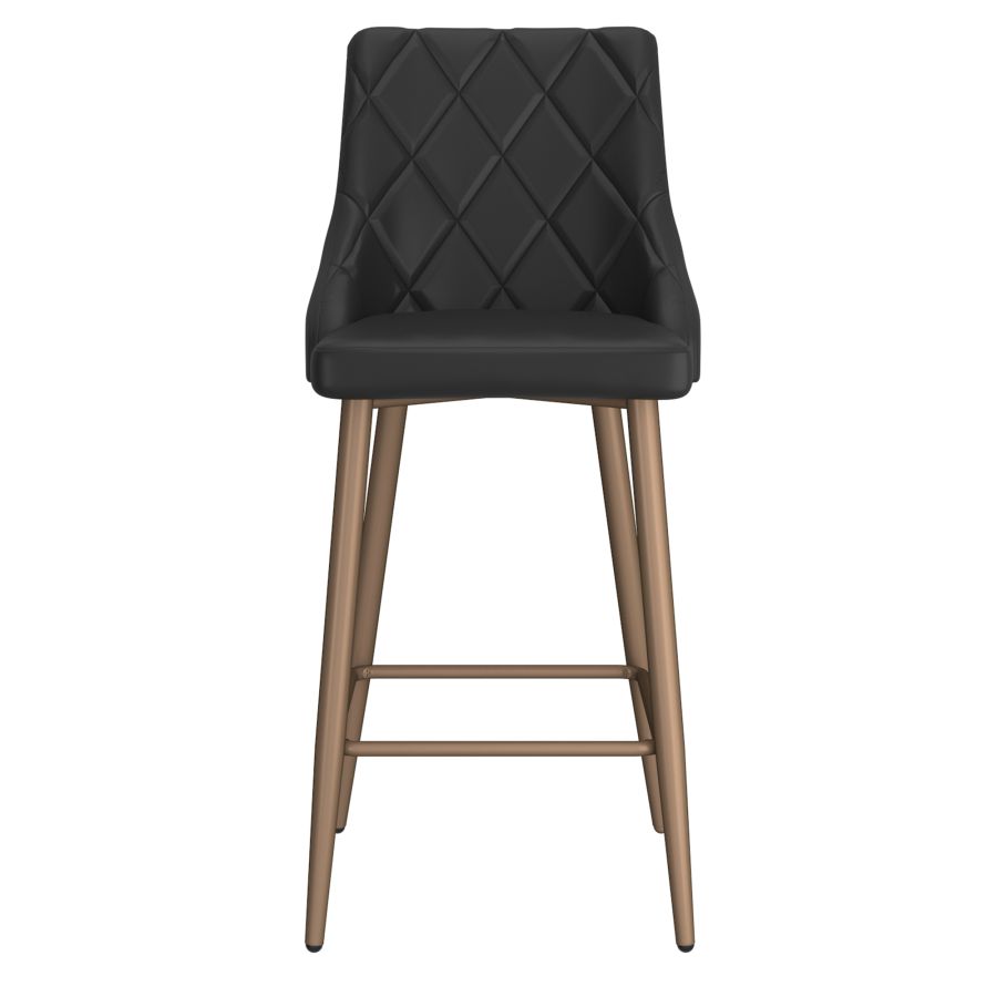 Antoine 26" Counter Stool, Set of 2, in Black 203-573BK