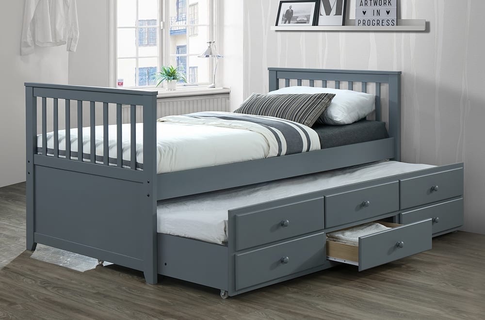 Captain Bed with Drawer - T2100G