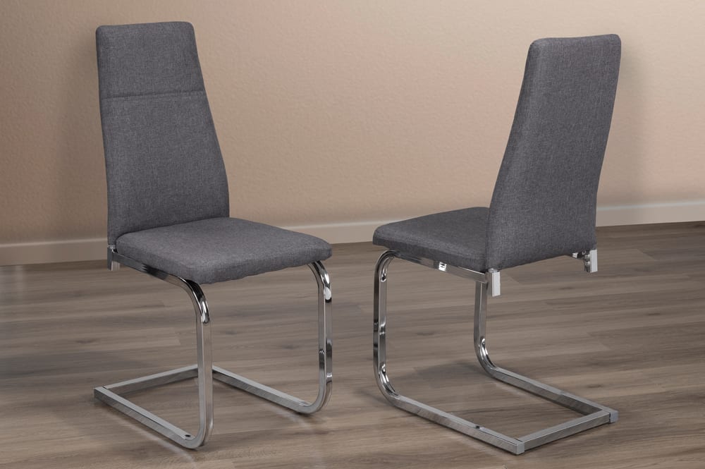 2 Piece Dining Chair Grey T210GC