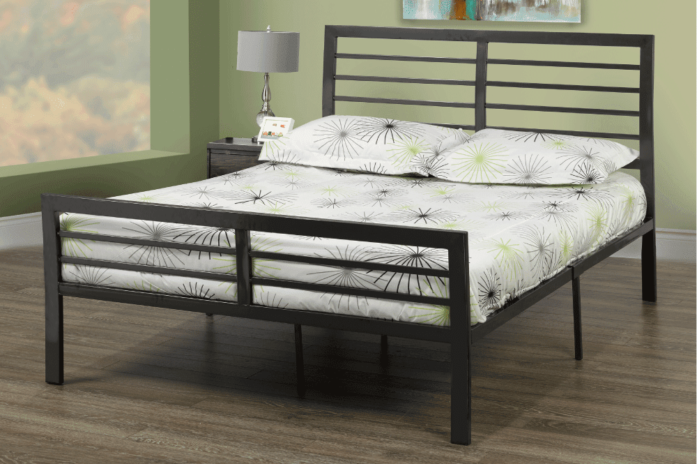 Charcoal Metal Bed T2336C