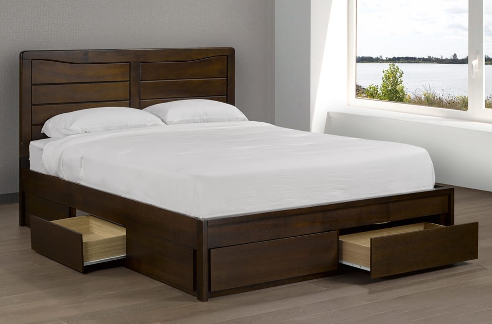 Storage Bed With Headboard- T 2368