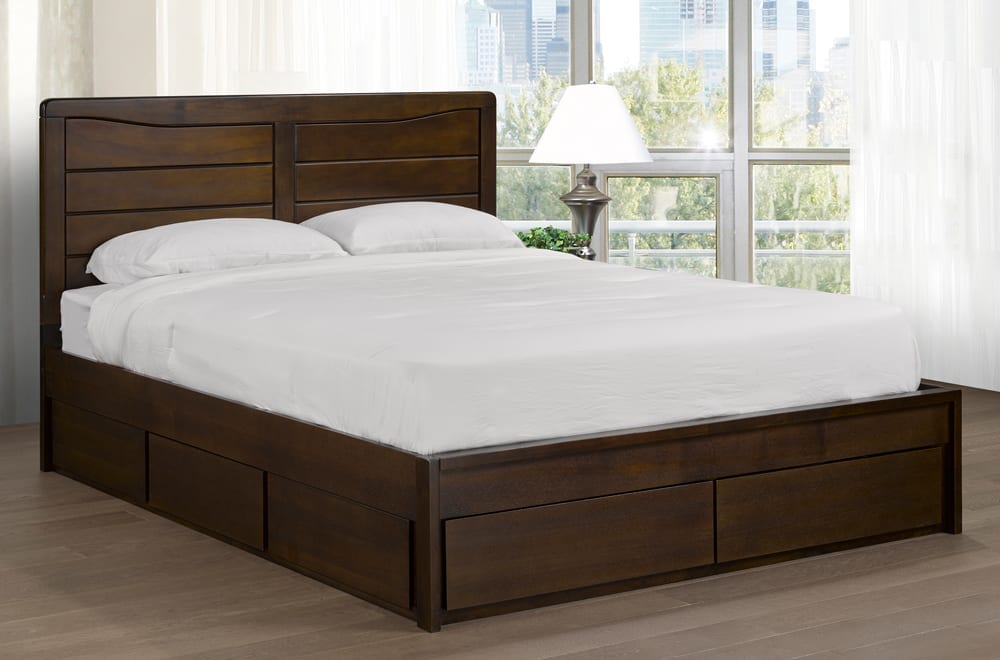 Storage Bed With Headboard- T 2368