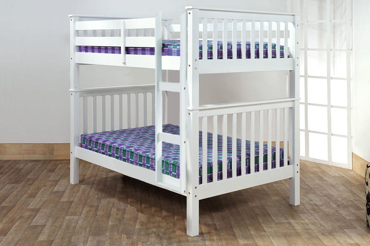 Bunk Bed White 2502