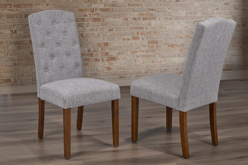 Parson Chair Grey 256 Set of 2