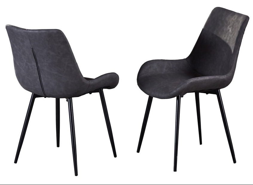 Parson Chair Grey 280 Set of 2