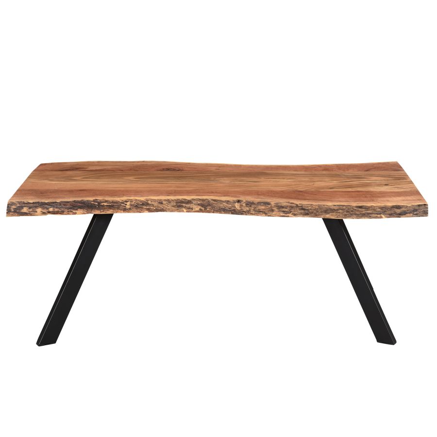 Virag Coffee Table in Natural and Black 301-571NT