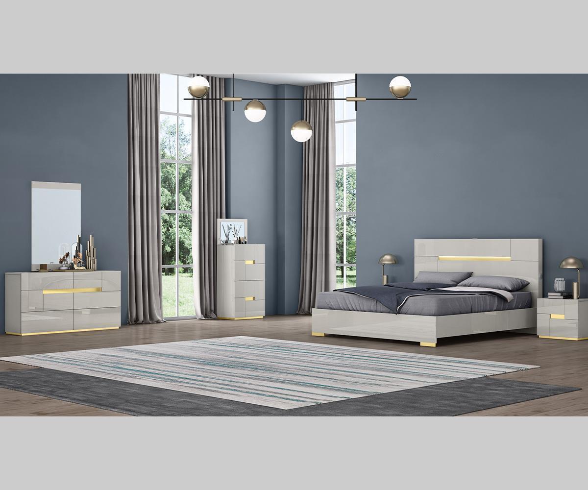Triton Bedroom Collection Grey SB172