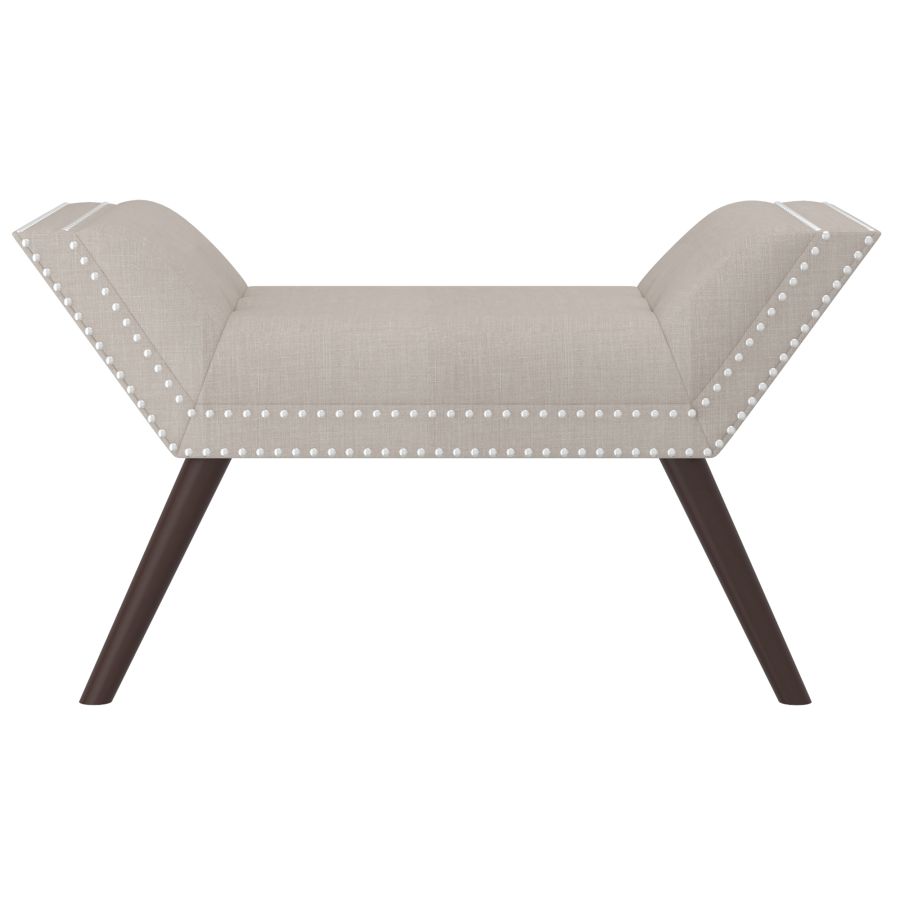 Lana Bench in Beige and Black 401-950BG