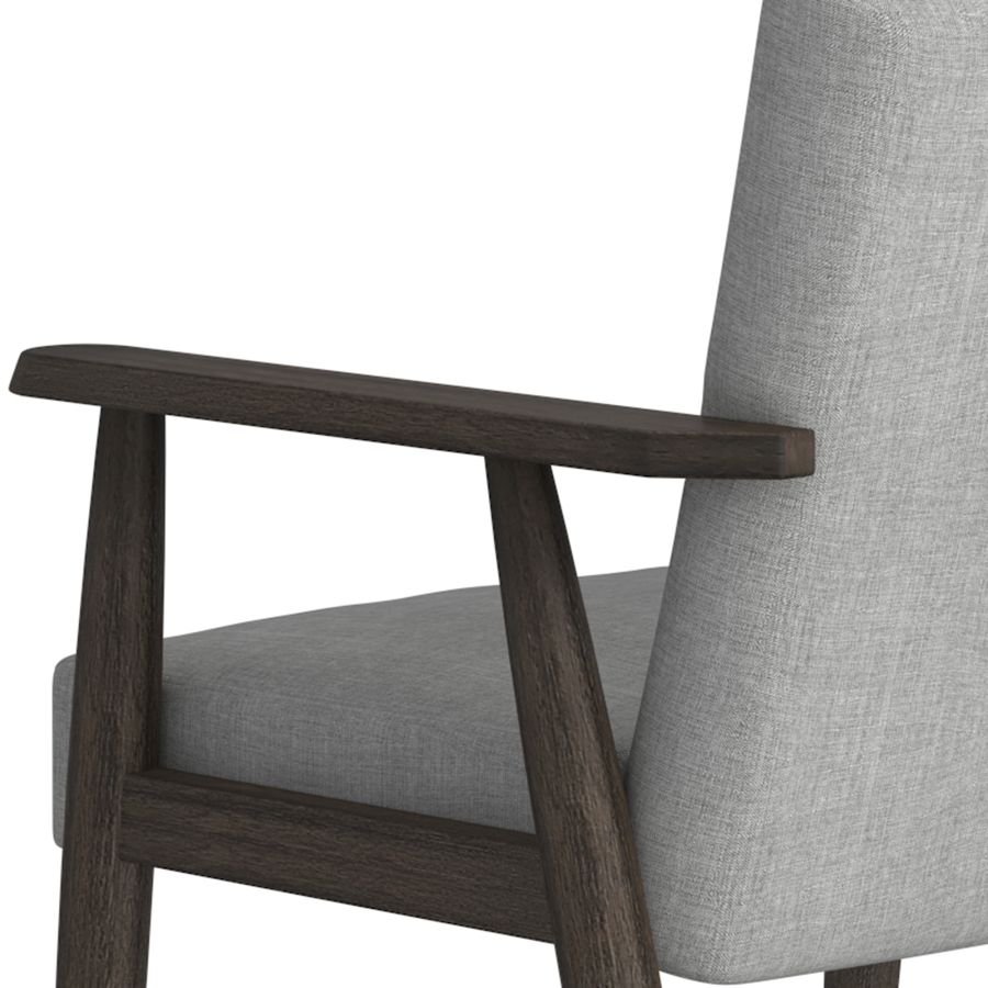 Huxly Accent Chair in Grey and Weathered Brown 403-588GY