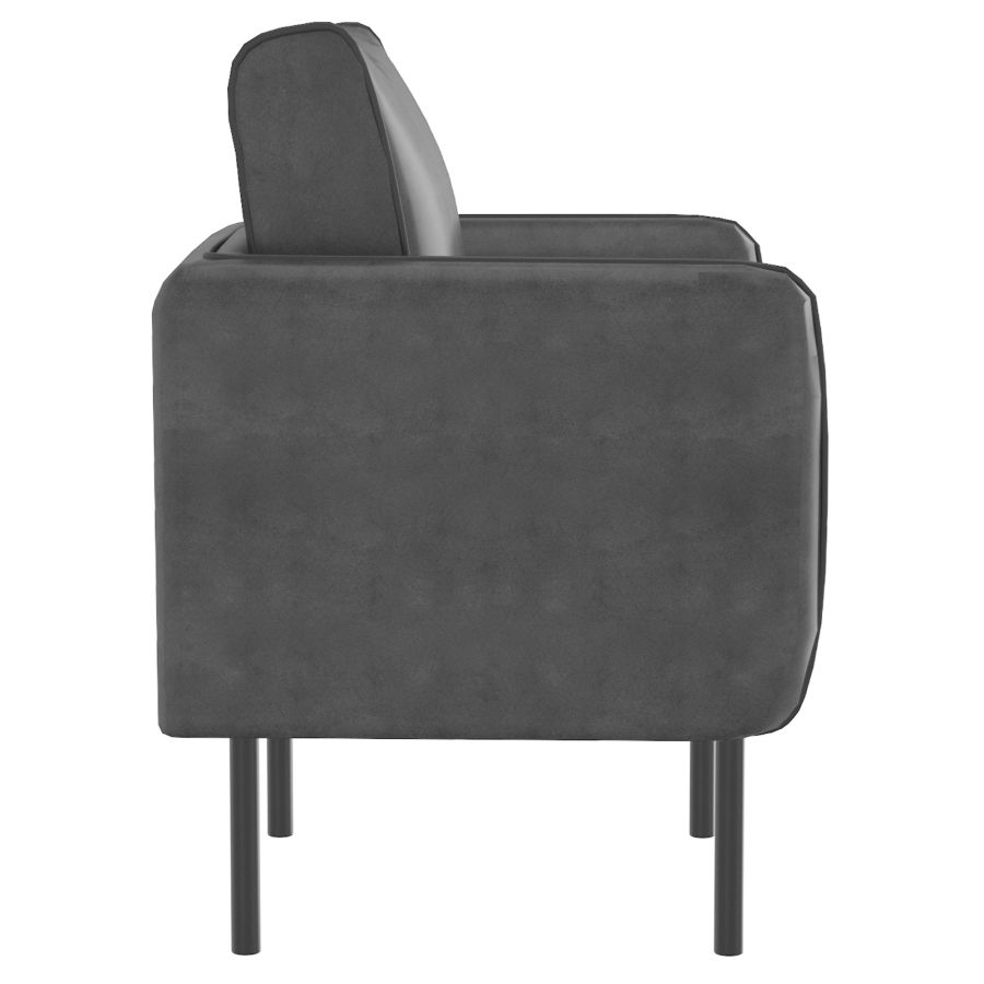 Ryker Accent Chair in Grey and Black 403-590GY