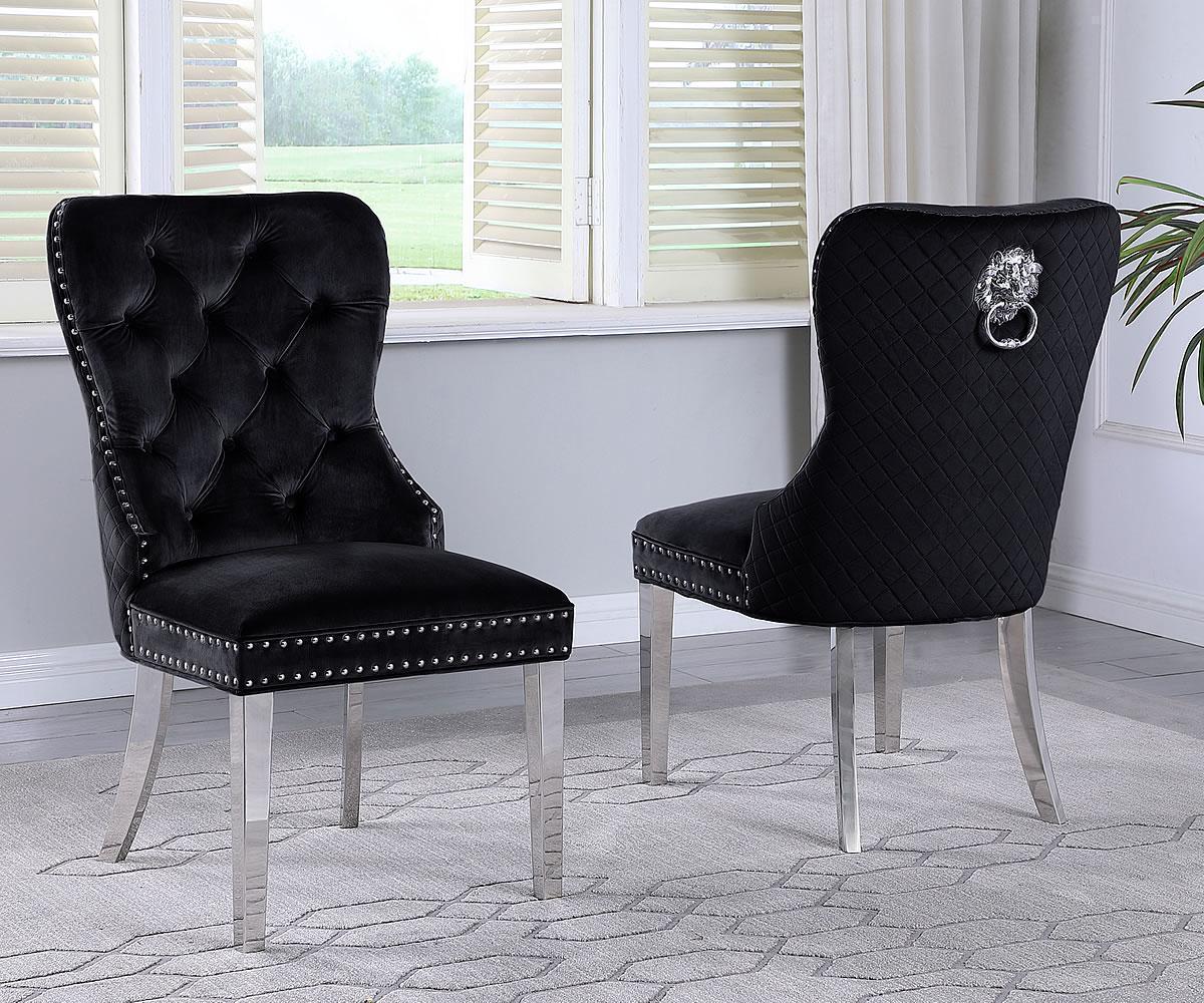 Kyra Chairs Black 2108-BK