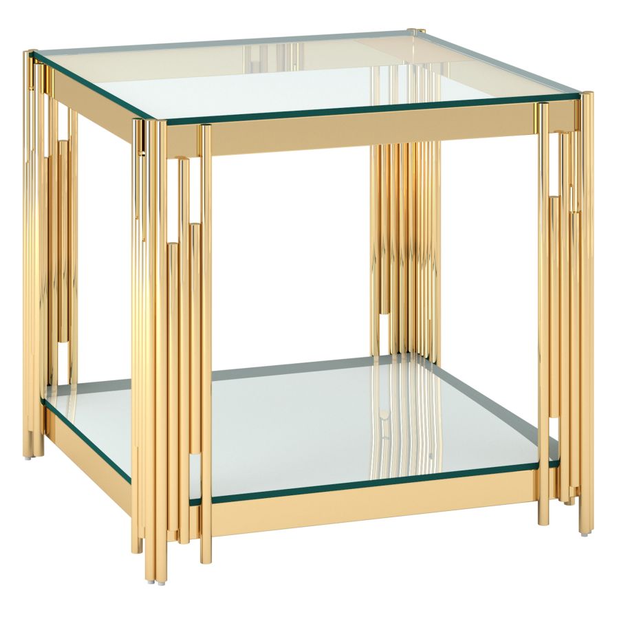 Estrel Large Accent Table in Gold 501-630GL_L