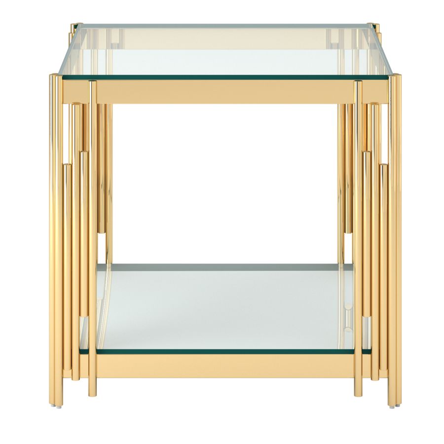 Estrel Large Accent Table in Gold 501-630GL_L