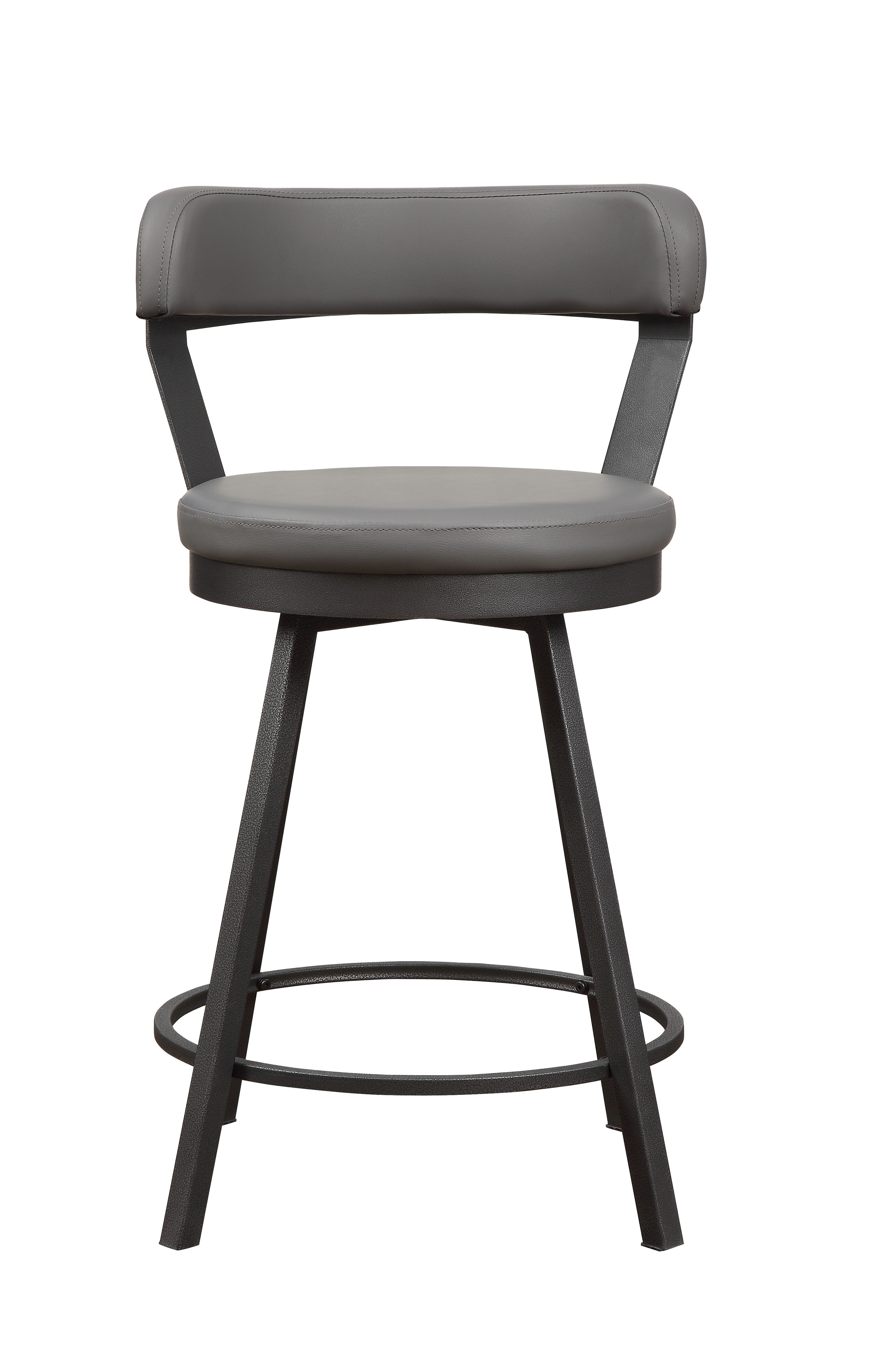 Swivel Counter Height Chair Grey 5566-24GY (Set of 2)