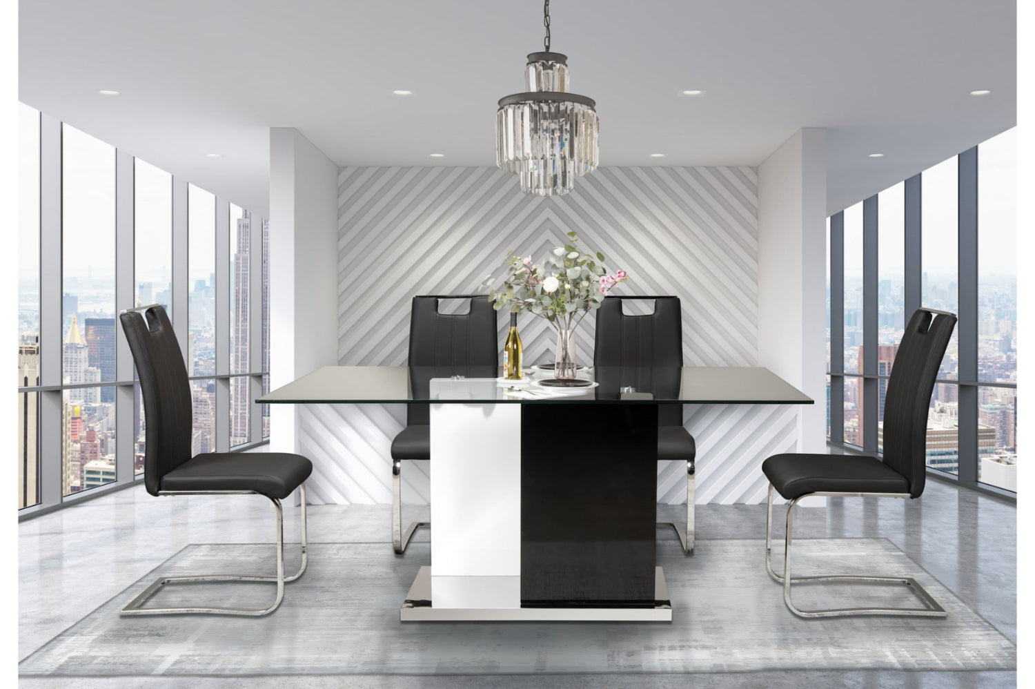 Glass Dining Set