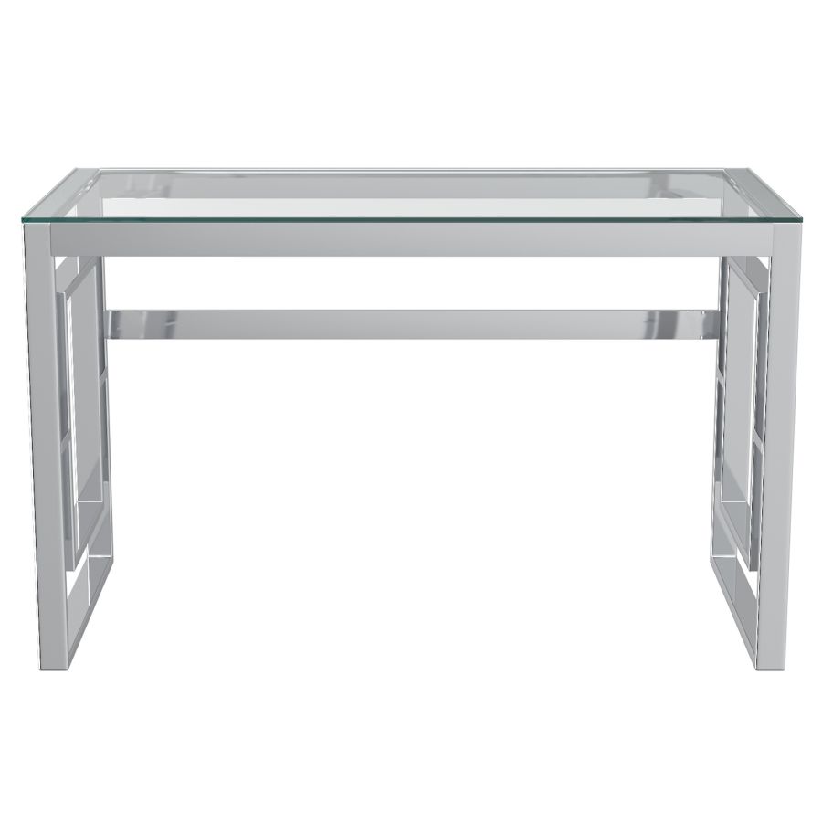 Eros Desk in Silver 801-482CH