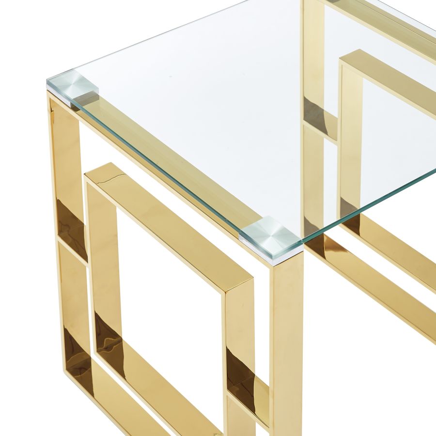 Eros Desk in Gold 801-482GL