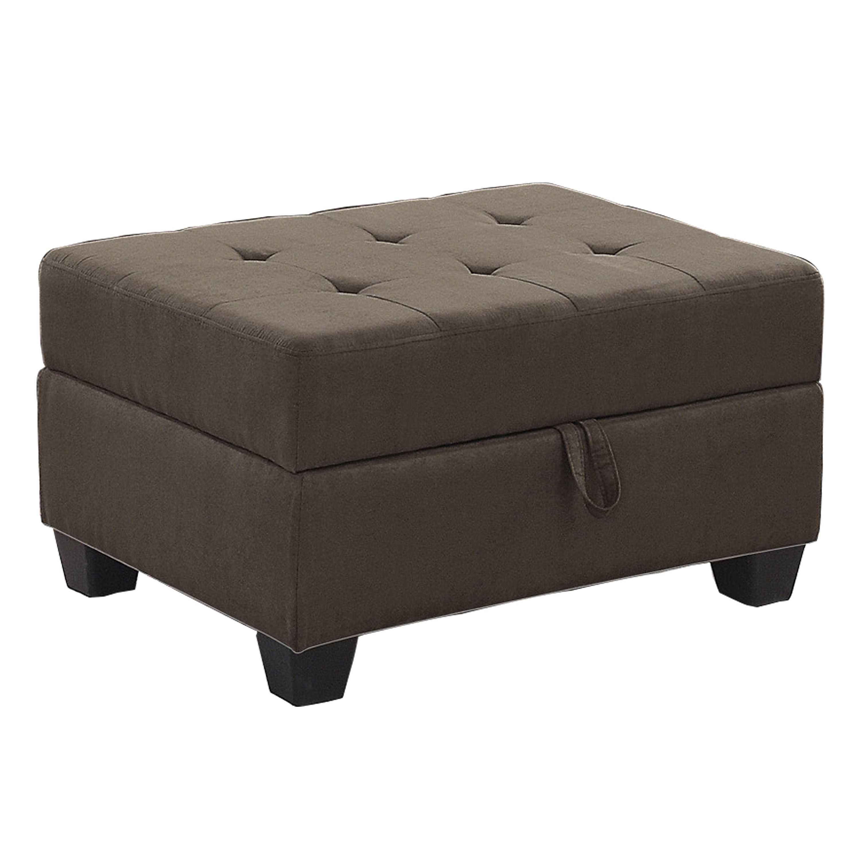 Maston Reversible Sectional Sofa Collection Chocolate 9507