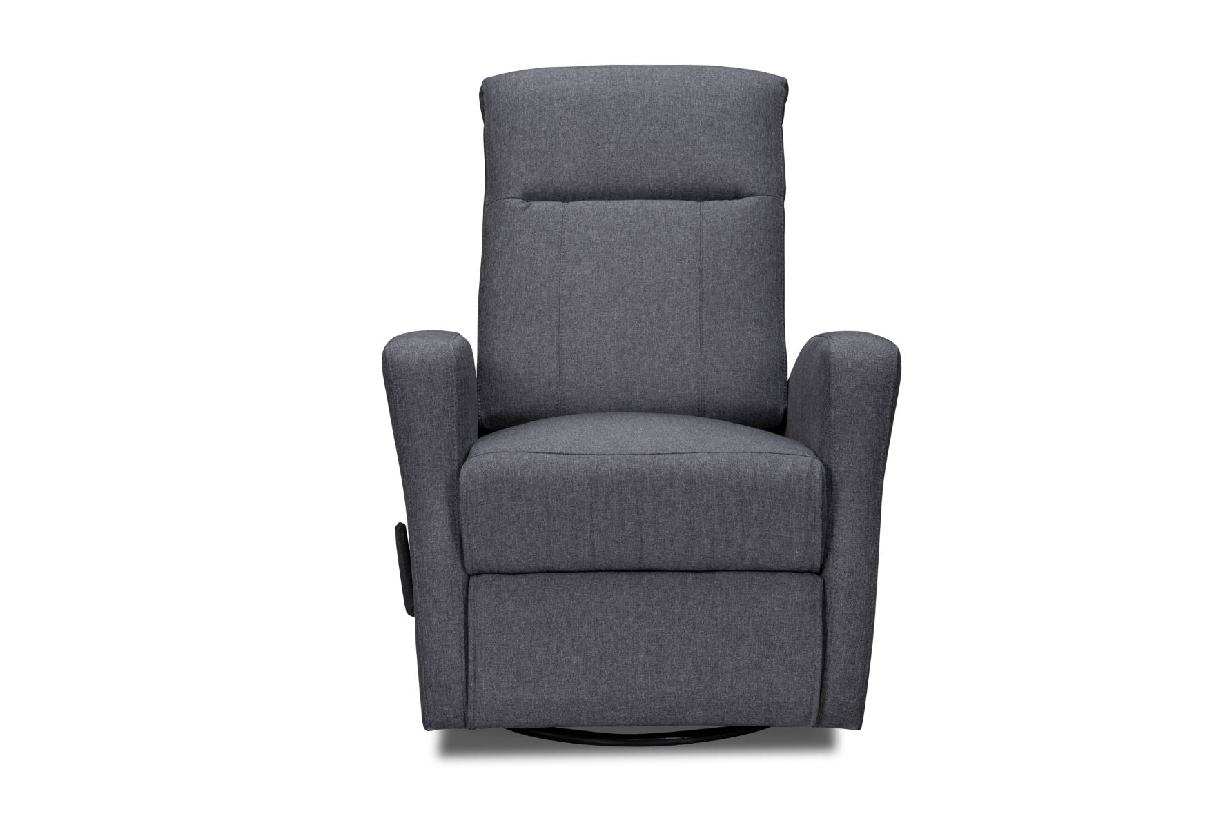 Swivel Glider Recliner Grey 9807