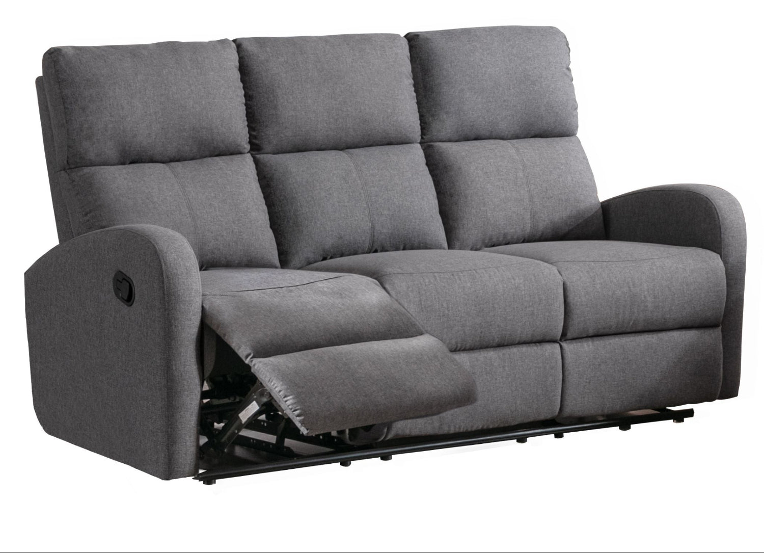 Ferdinand Grey Fabric Recliner Sofa 99064