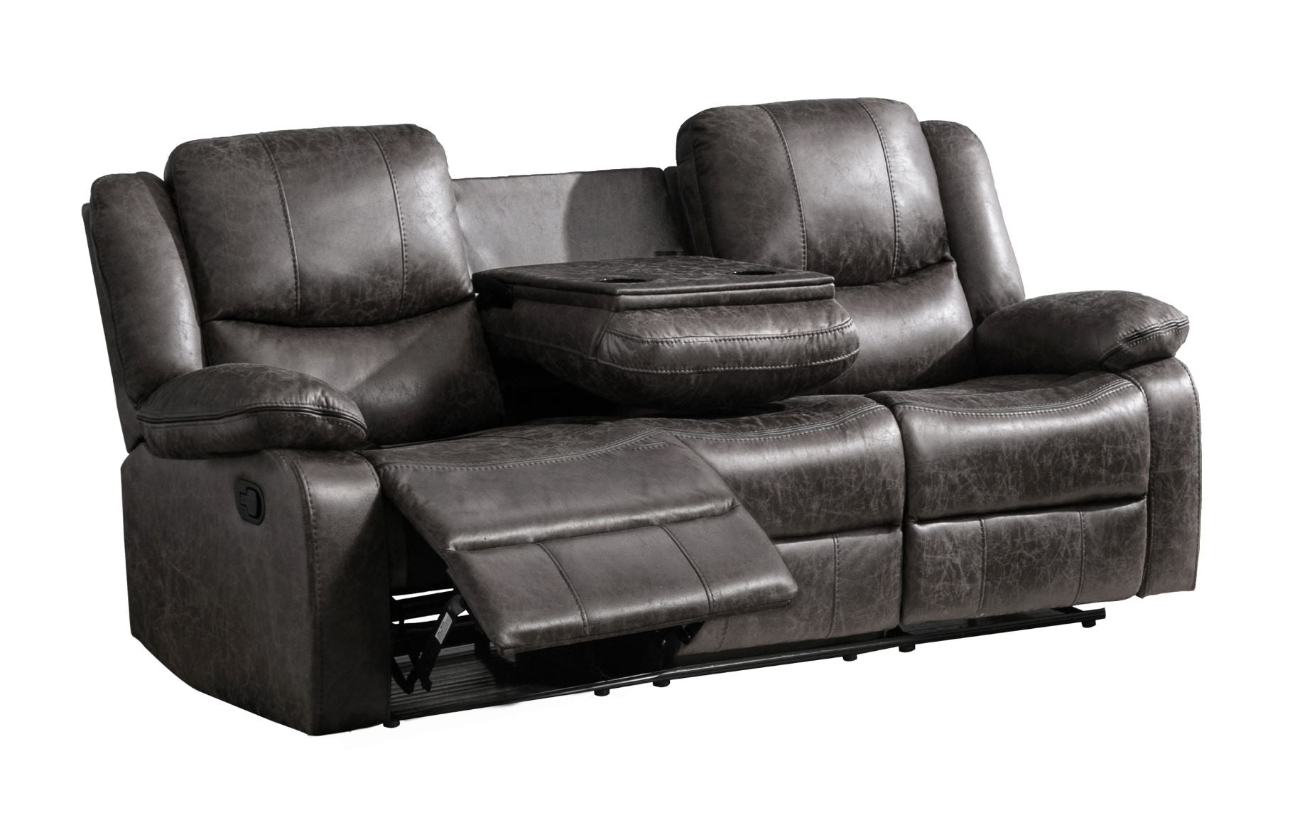 Everett reclining sofa collection 99849GRY