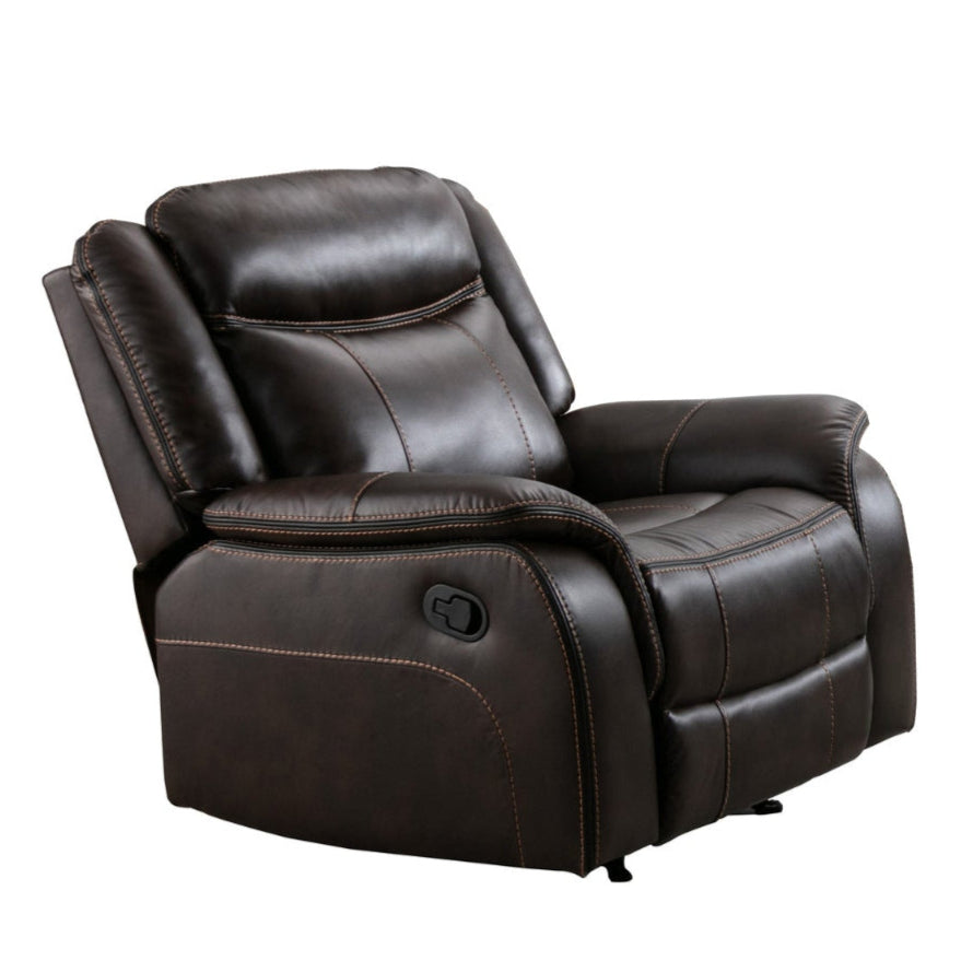 Brown Rocker Recliner Chair