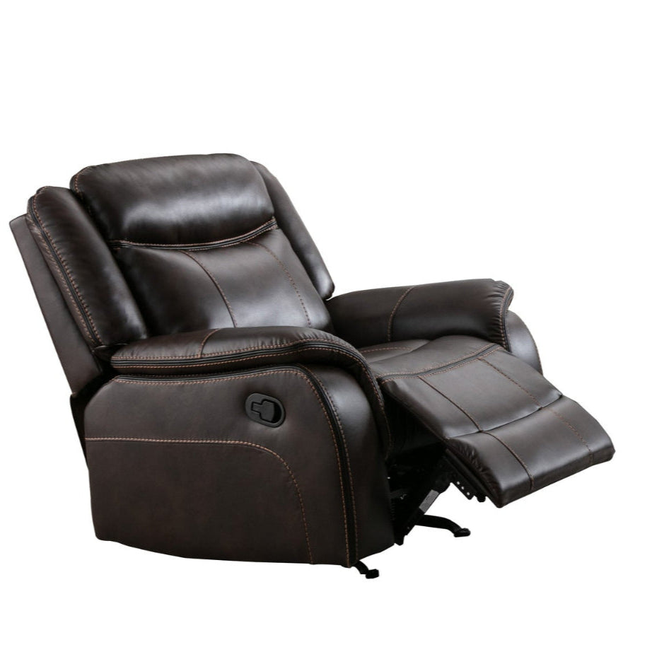 Brown Rocker Recliner Chair