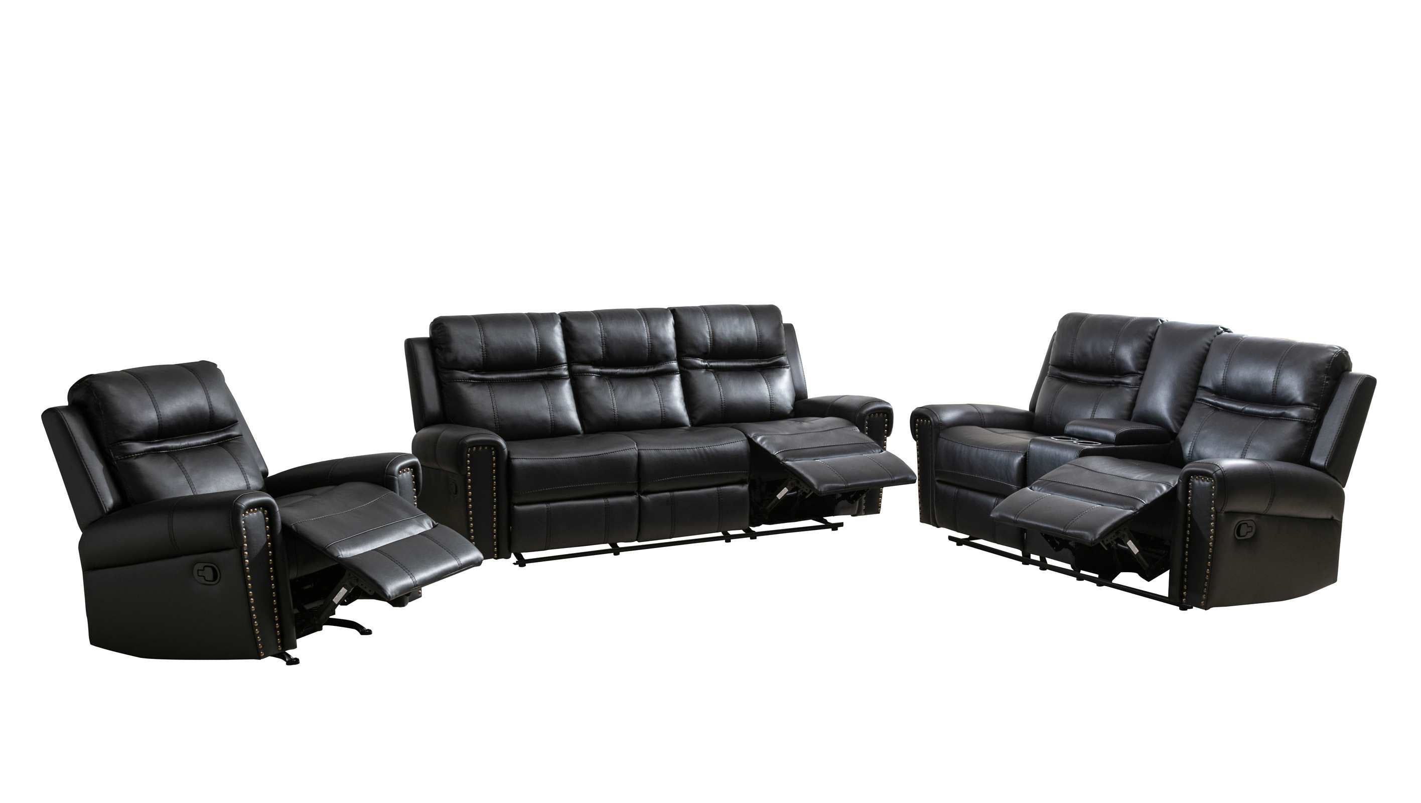 Emerson sofa collection Black 99927