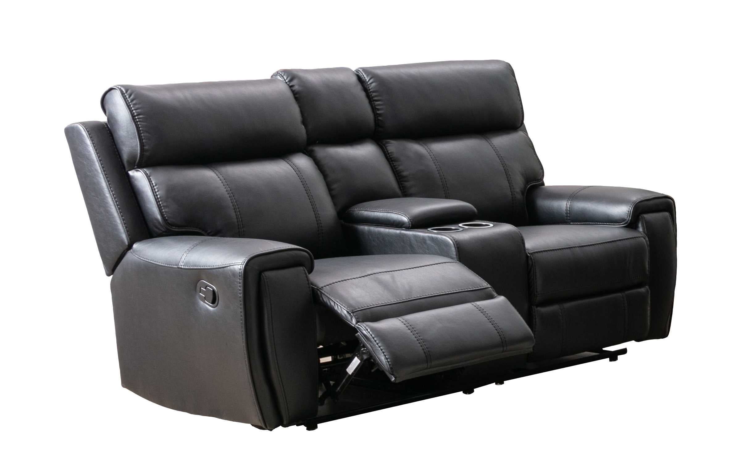 Carnegie Reclining Sofa Collection Black 99937