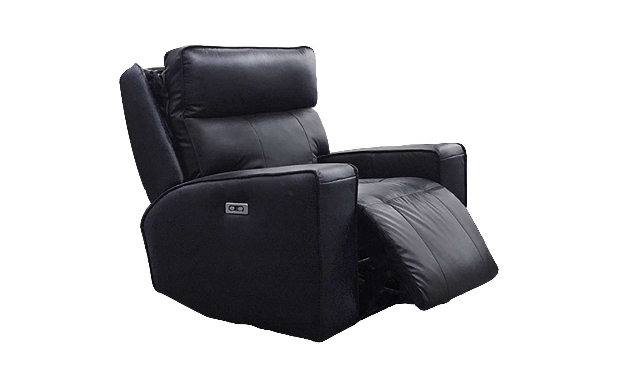 Chadwick Power Reclining Collection Top Grain Leather Black 99943