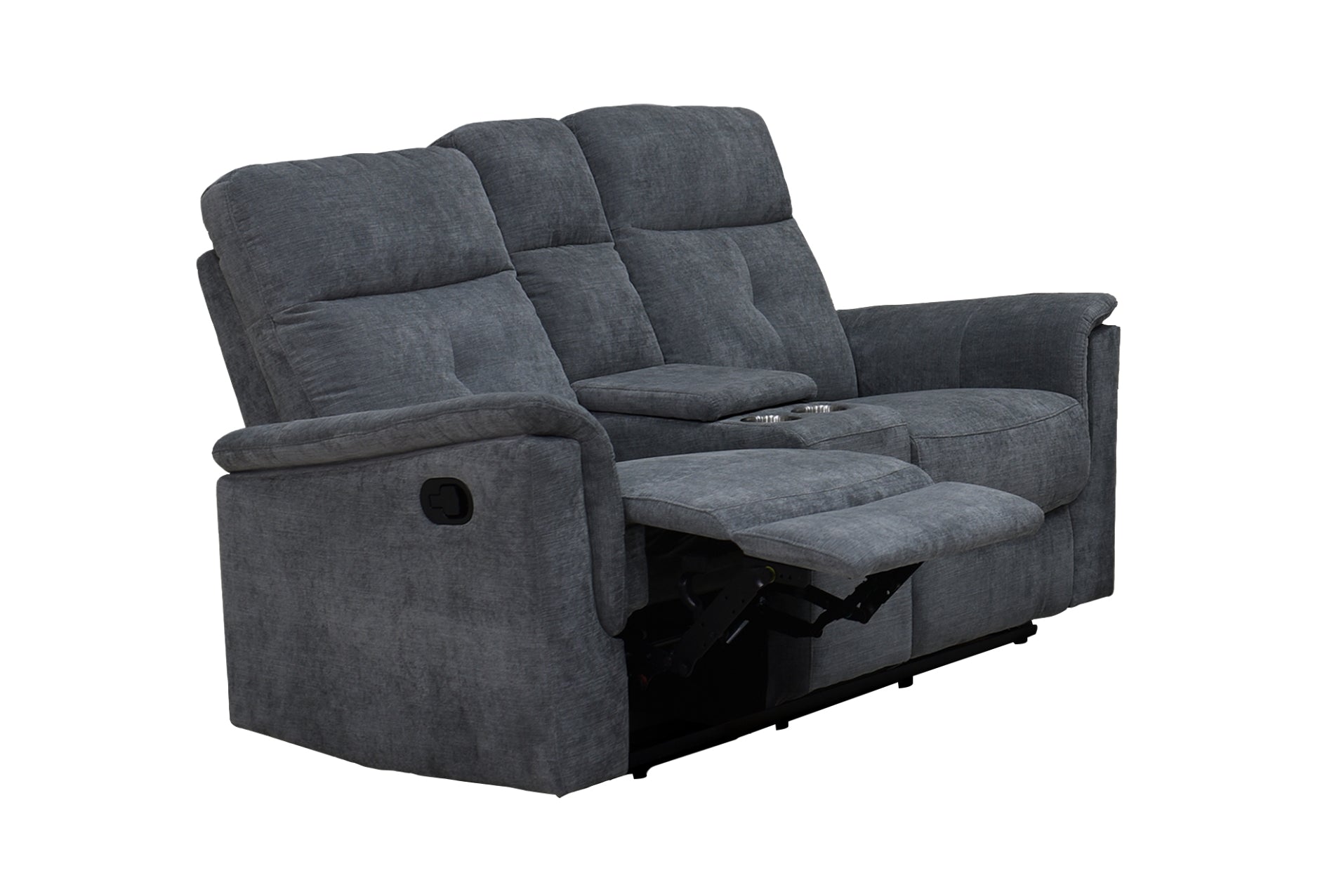 Grey Fabric Ellesmere Reclining Sofa Collection 99944GRY