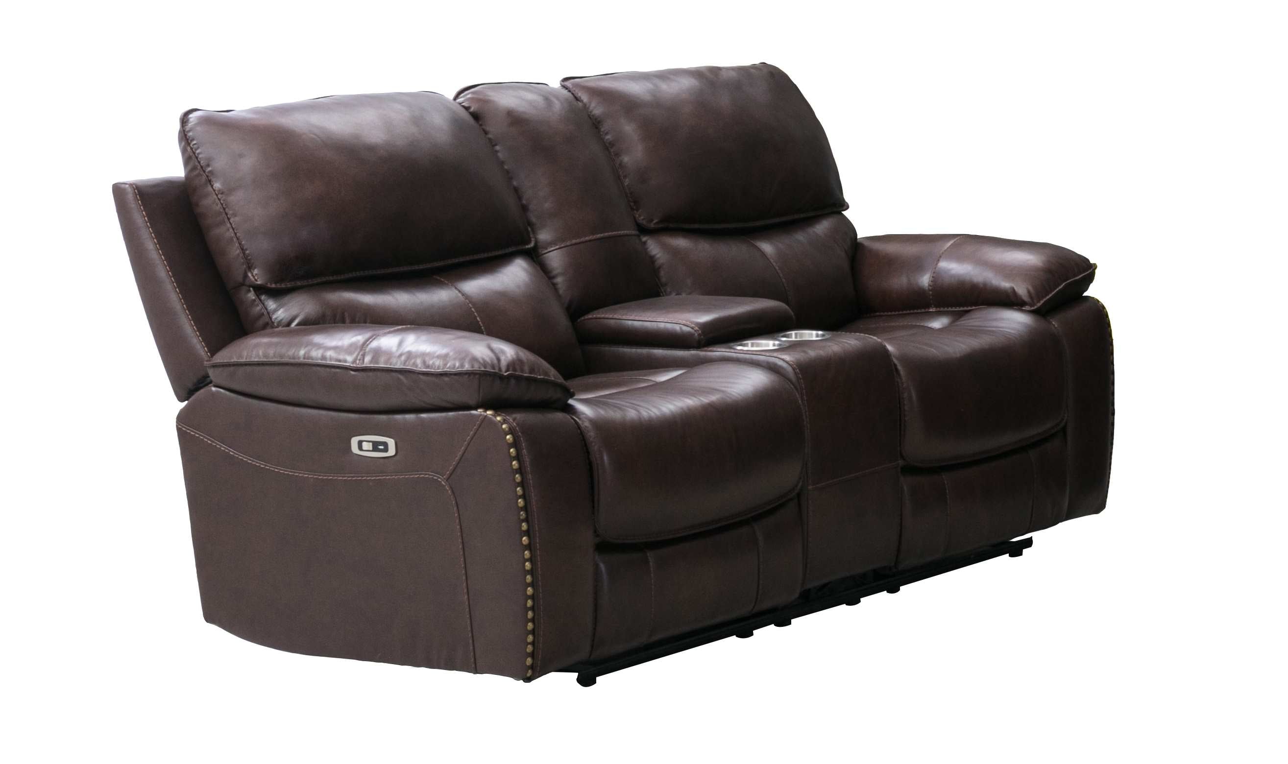 Gilbert Power Reclining Collection Top Grain Leather Brown 99972