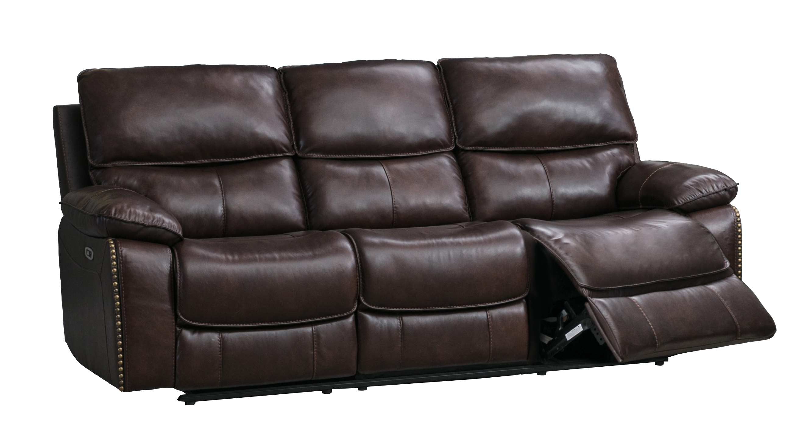 Gilbert Power Reclining Collection Top Grain Leather Brown 99972