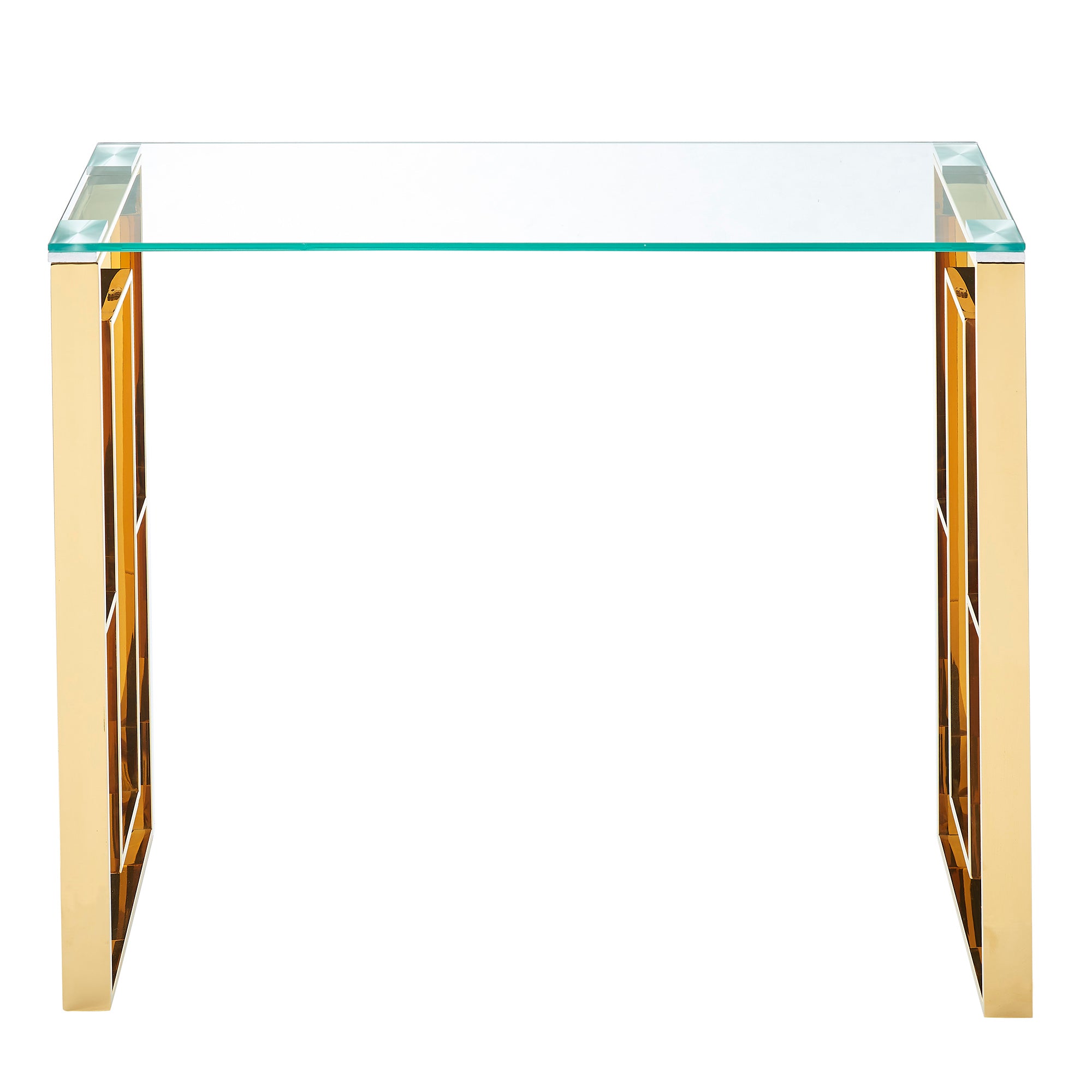 Eros Console/Desk in Gold  502-482GL