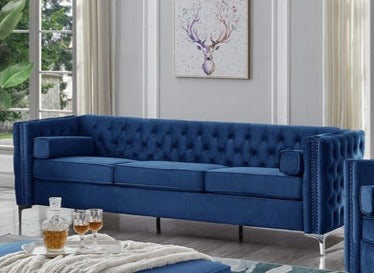 8008 blue sofa