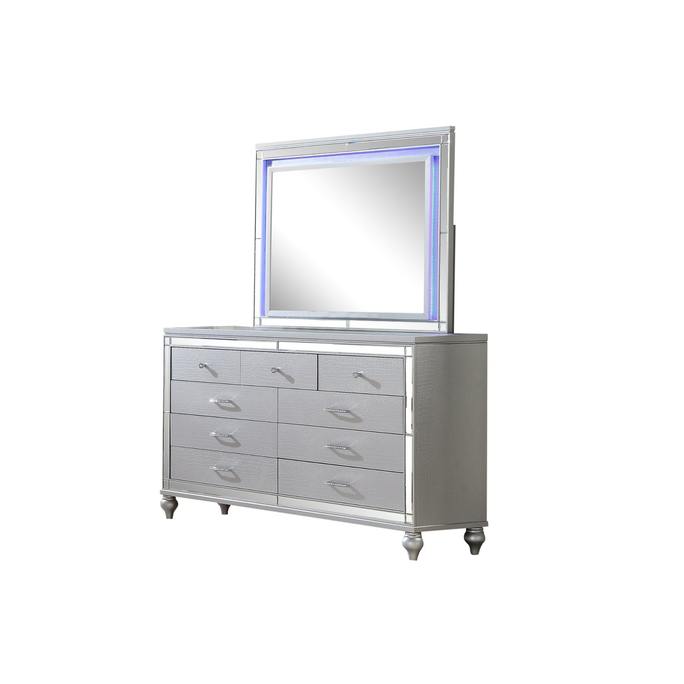 Sterling Bedroom Collection Silver 1714